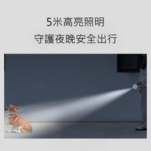 將圖片載入圖庫檢視器 發光狗狗牽引繩 適合中小型犬 帶燈自動伸縮遛狗繩 狗鏈 外出寵物用品 3米長 5米長