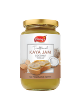 將圖片載入圖庫檢視器 馬來西亞 Heng's 愛加料 娘惹咖椰 kaya 原味/香蘭/榴槤 JAM SPREAD 420g 經典早餐
