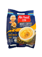 將圖片載入圖庫檢視器 馬來西亞 亞發 Ah Huat 白咖啡 奶茶 香滑 特濃 金牌 榛果蔗糖 海南茶(鴛鴦奶茶) 每包15入