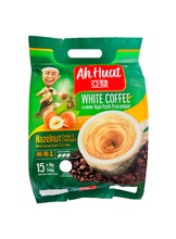 將圖片載入圖庫檢視器 馬來西亞 亞發 Ah Huat 白咖啡 奶茶 香滑 特濃 金牌 榛果蔗糖 海南茶(鴛鴦奶茶) 每包15入