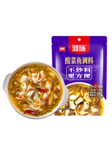將圖片載入圖庫檢視器 中國大陸 名揚 溜揚 酸菜魚調料 老壇酸菜魚 不炒料 更方便 420克/袋 240克/袋 350克/袋