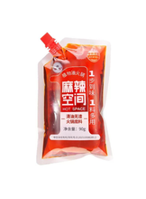 將圖片載入圖庫檢視器 中國大陸 麻辣空間 無渣清油火鍋底料 90公克裝 成都 四川