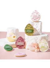 將圖片載入圖庫檢視器 毛吉吉 Momo's Workshop 夏季限量粉撲系列 丹寧粉撲 全蛋半蛋 Rubycell材質