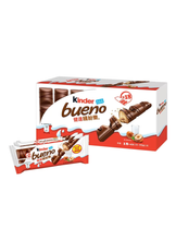 將圖片載入圖庫檢視器 健達繽紛樂 巧克力 含牛奶和榛果 Kinder Bueno 43公克/包 好市多