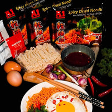 將圖片載入圖庫檢視器 馬來西亞 A1 AK KOH 乾辣麵 Spicy Noodle Mi Goreng 130公克/袋