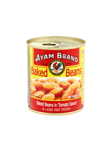 將圖片載入圖庫檢視器 馬來西亞 Ayam Brand Kacang Baked Beans 茄汁豆 茄汁焗豆 230克 425克