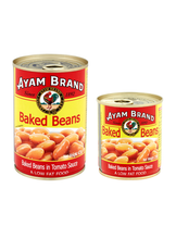 將圖片載入圖庫檢視器 馬來西亞 Ayam Brand Kacang Baked Beans 茄汁豆 茄汁焗豆 230克 425克