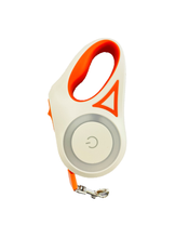 將圖片載入圖庫檢視器 發光狗狗牽引繩 適合中小型犬 帶燈自動伸縮遛狗繩 狗鏈 外出寵物用品 3米長 5米長