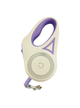 將圖片載入圖庫檢視器 發光狗狗牽引繩 適合中小型犬 帶燈自動伸縮遛狗繩 狗鏈 外出寵物用品 3米長 5米長