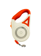 將圖片載入圖庫檢視器 發光狗狗牽引繩 適合中小型犬 帶燈自動伸縮遛狗繩 狗鏈 外出寵物用品 3米長 5米長