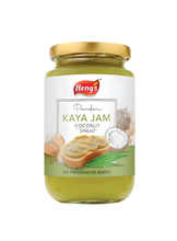 將圖片載入圖庫檢視器 馬來西亞 Heng's 愛加料 娘惹咖椰 kaya 原味/香蘭/榴槤 JAM SPREAD 420g 經典早餐
