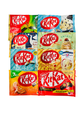 將圖片載入圖庫檢視器 日本 Nestle Kitkat Mini 巧克力 草莓 抹茶 可可 日本零食 酥脆口感
