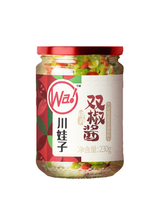 將圖片載入圖庫檢視器 中國大陸 川娃子 雙椒醬 230g/瓶 超特辣 自製農家手工剁椒醬 拌麵醬 佐餐式調味醬
