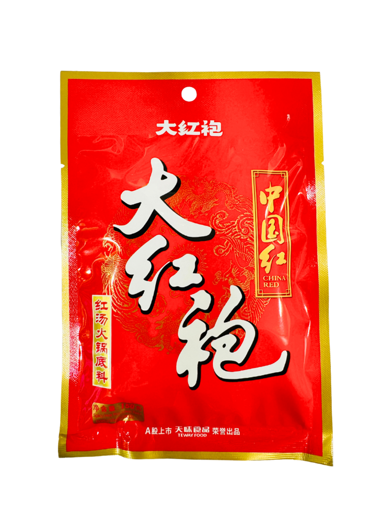 中國大陸 大紅袍 牛油火鍋底料 150公克/袋 四川麻辣燙 重慶牛油火鍋 天味食品