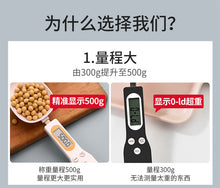 將圖片載入圖庫檢視器 充電款勺子秤  USB充電 LCD顯示器 大小勺可互換 高精度 方便清洗 可掛 用途廣泛 簡單好用
