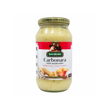 將圖片載入圖庫檢視器 澳洲 聖雷蒙 SAN REMO Carbonara with mushrooms 480g 奶香白醬 蘑菇起司風味
