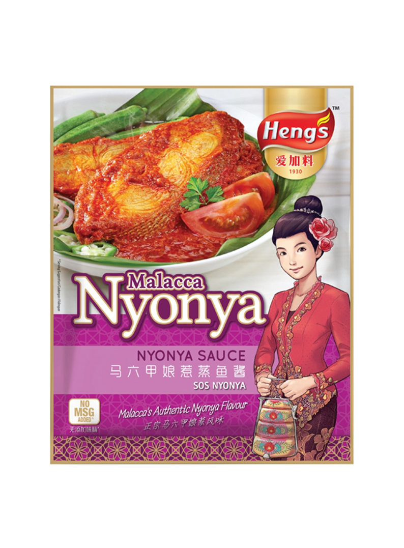 馬來西亞 Heng's 愛加料 馬六甲娘惹蒸魚醬 Malacca Nyonya Sauce 200g/袋