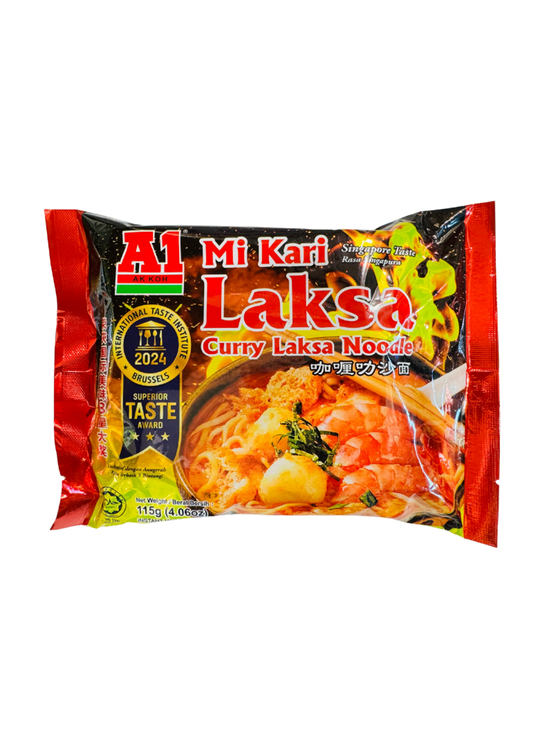馬來西亞 A1 AK KOH 咖哩叻沙面 新加坡口味 Curry Laksa Noodle 135g 115g