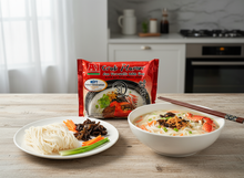 將圖片載入圖庫檢視器 馬來西亞 A1 AK KOH 螃蟹米粉湯 Crab Flavour Rice Vermicelli 100公克/袋
