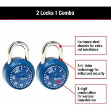 將圖片載入圖庫檢視器 【台灣地區取貨】Master Lock 美國 密碼鎖 1530DCM 1530T 固定轉盤 健身房 掛鎖
