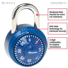 將圖片載入圖庫檢視器 【台灣地區取貨】Master Lock 美國 密碼鎖 1530DCM 1530T 固定轉盤 健身房 掛鎖
